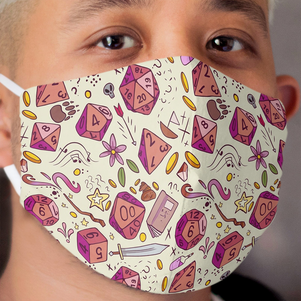 DnD alt colors 1 Cloth Face Mask