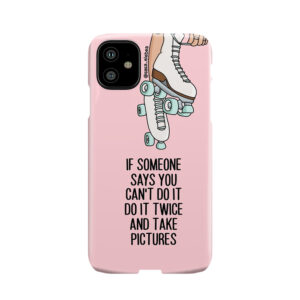 Do It Twice By Sasa Elebea Phone Case