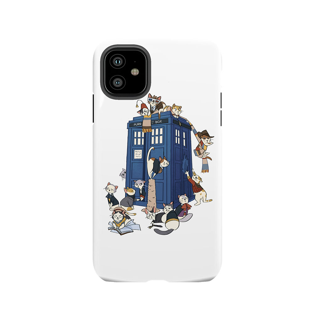 Doctor Cat Tough Phone Case
