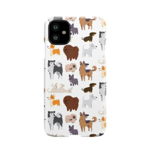 Dog Breeds Pattern Phone Case