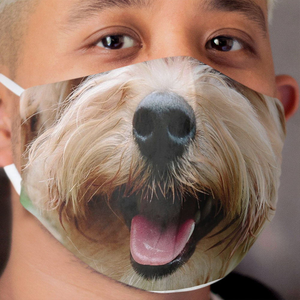 Dog Mouth Cloth Face Mask 10 Cloth Face Mask