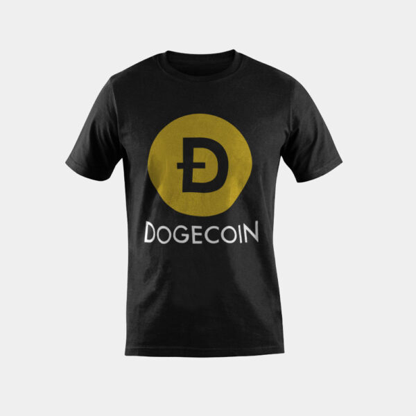 Dogecoin Coin Miner Crypto Block Chain Cryptocurrency T-Shirt