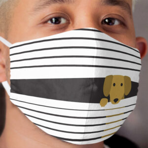 Doggie in the Window Cloth Face Mask