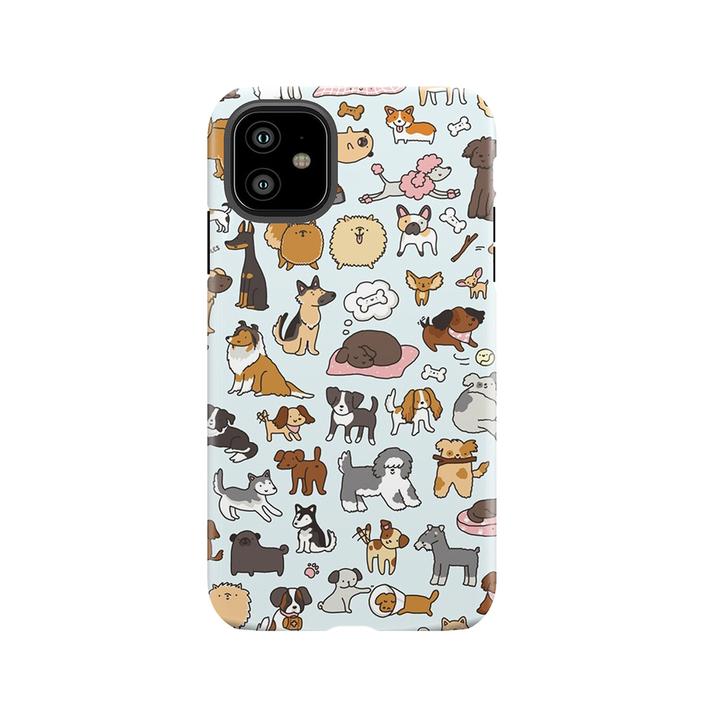 Doggy Doodle Tough Phone Case