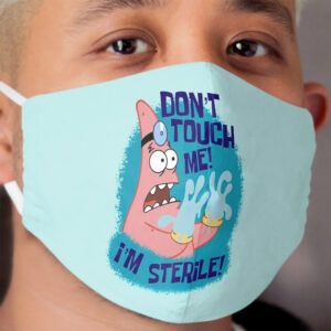 Don't Touch Patrick Star Cloth Face Mask