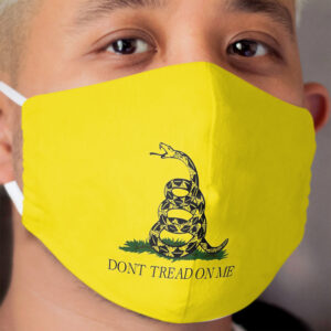 Don't Tread On Me Gadsden Flag Cloth Face Mask