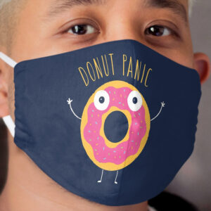 Donut Panic Cloth Face Mask