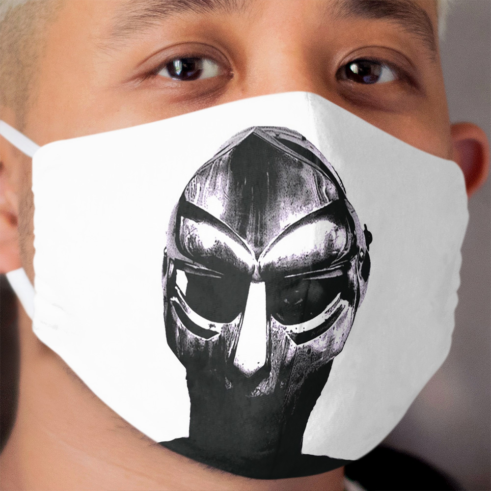 DOOM Madvillain All Caps Hip Hop Cloth Face Mask
