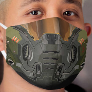 DOOM Slayer helmet Cloth Face Mask