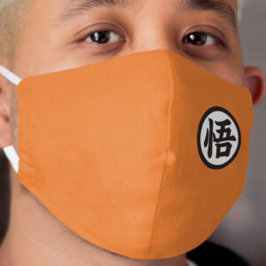 Dragon Ball Goku Turtle Gi logo Cloth Face Mask