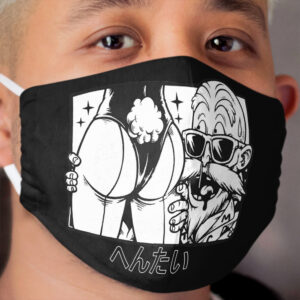 Dragon Ball - HENTAI pervert master roshi Cloth Face Mask