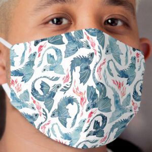Dragon fire Cloth Face Mask