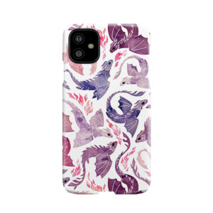 Dragon Fire Pink & Purple Phone Case