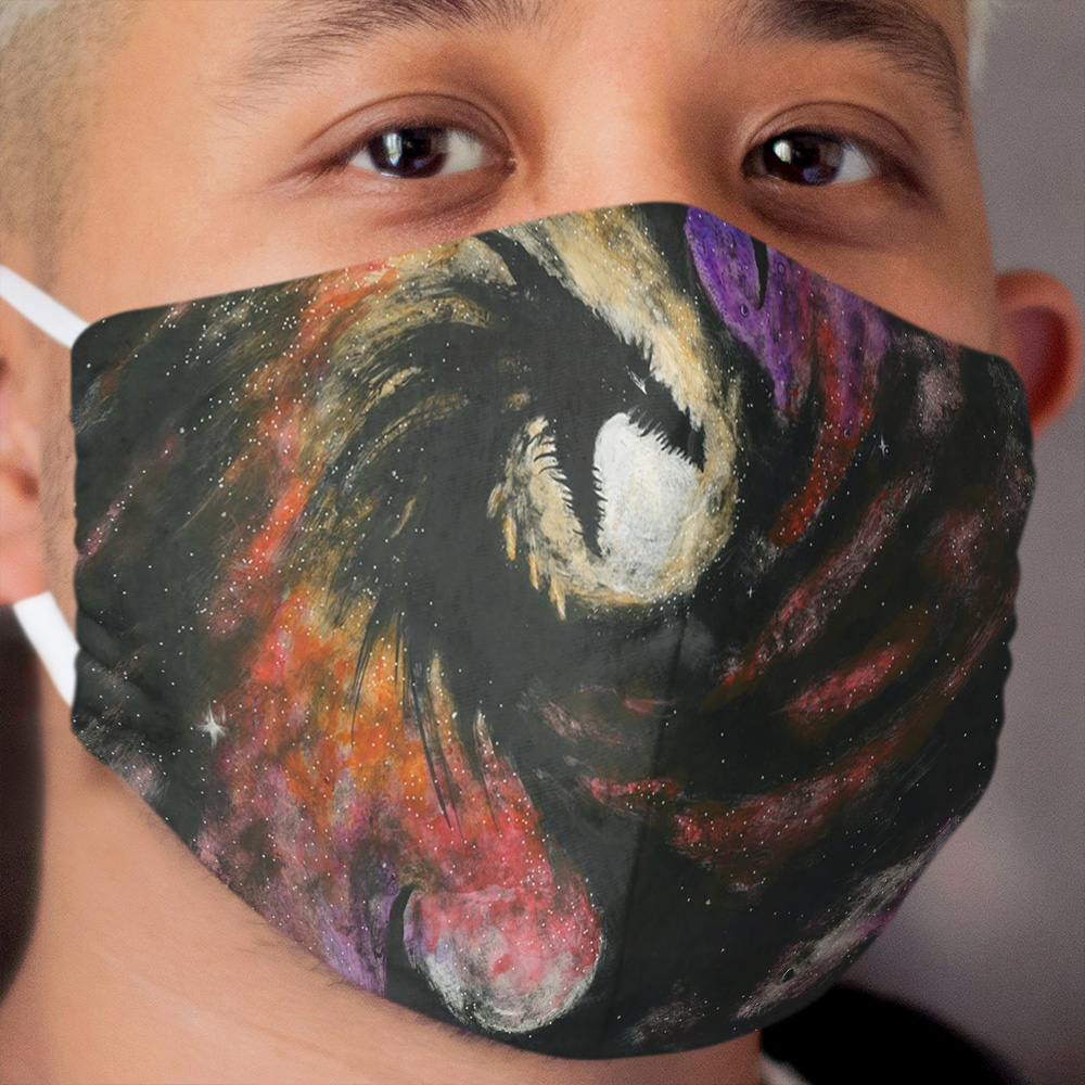 Dragon Galaxy Cloth Face Mask