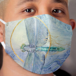 Dragonfly Cloth Face Mask