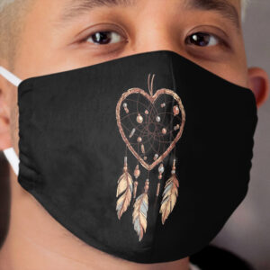 Dreamcatcher Heart Cloth Face Mask