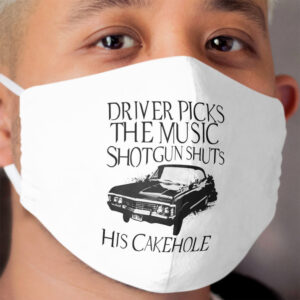 Driver Picks The Music Cloth Face Mask