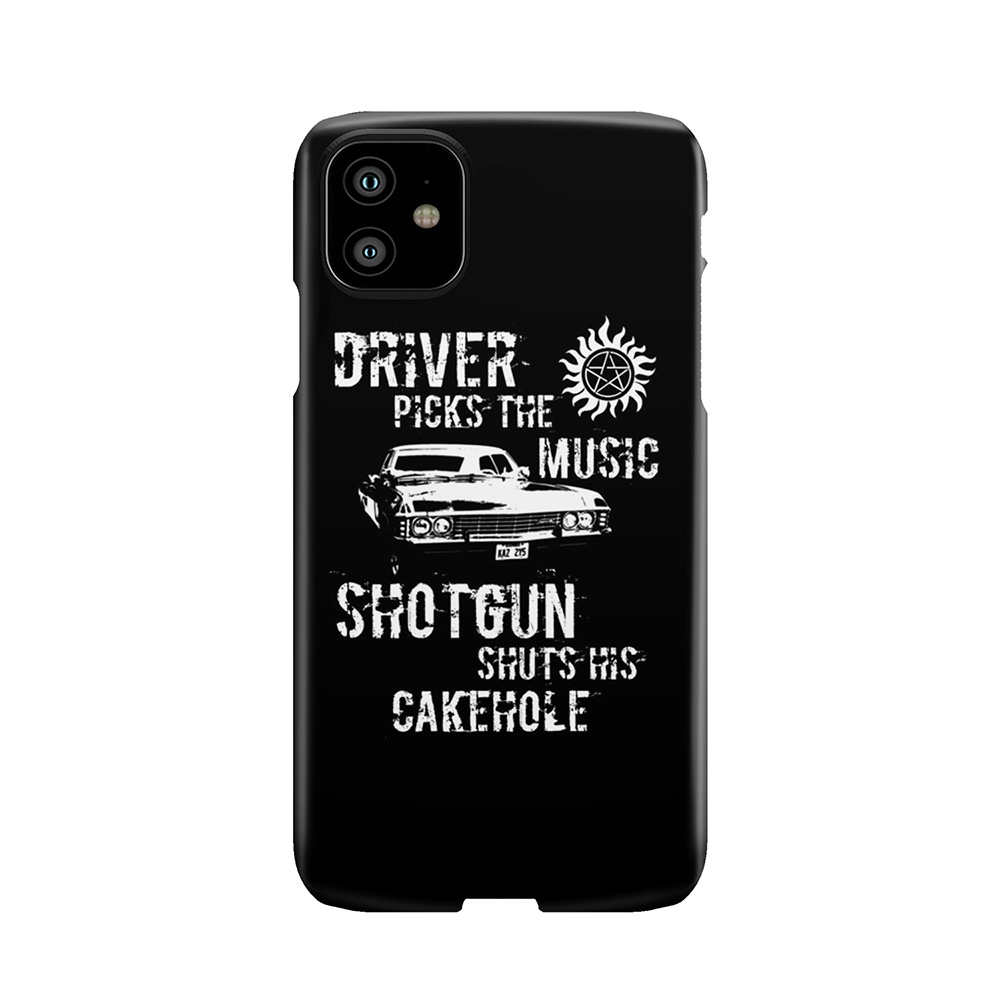Driver Picks The Music Phone Case