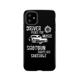 Driver Picks The Music Tough Phone Case