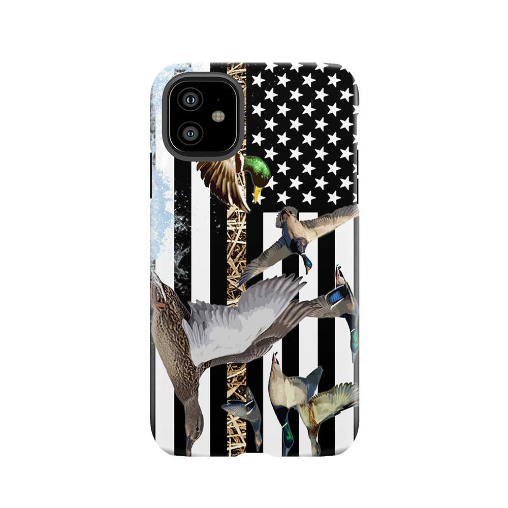 Ducks Flying (Camouflage) Tough Phone Case