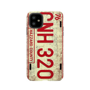 Dukes Of Hazzard - General Lee License Plate Tough Phone Case