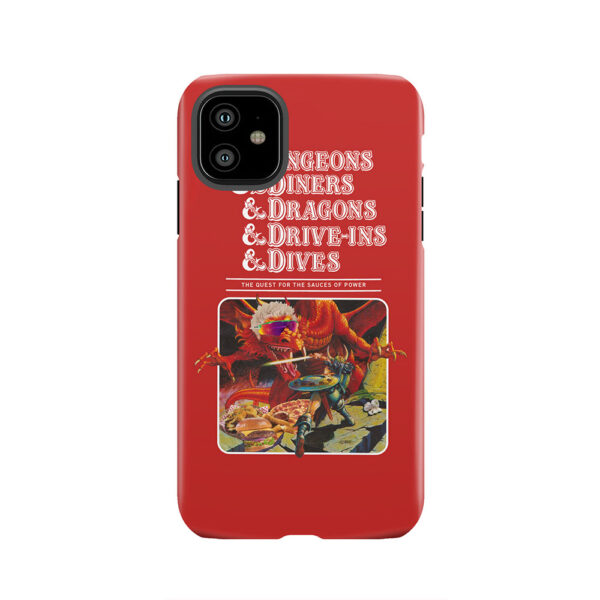 Dungeons & Diners & Dragons & Drive-ins & Dives Tough Phone Case