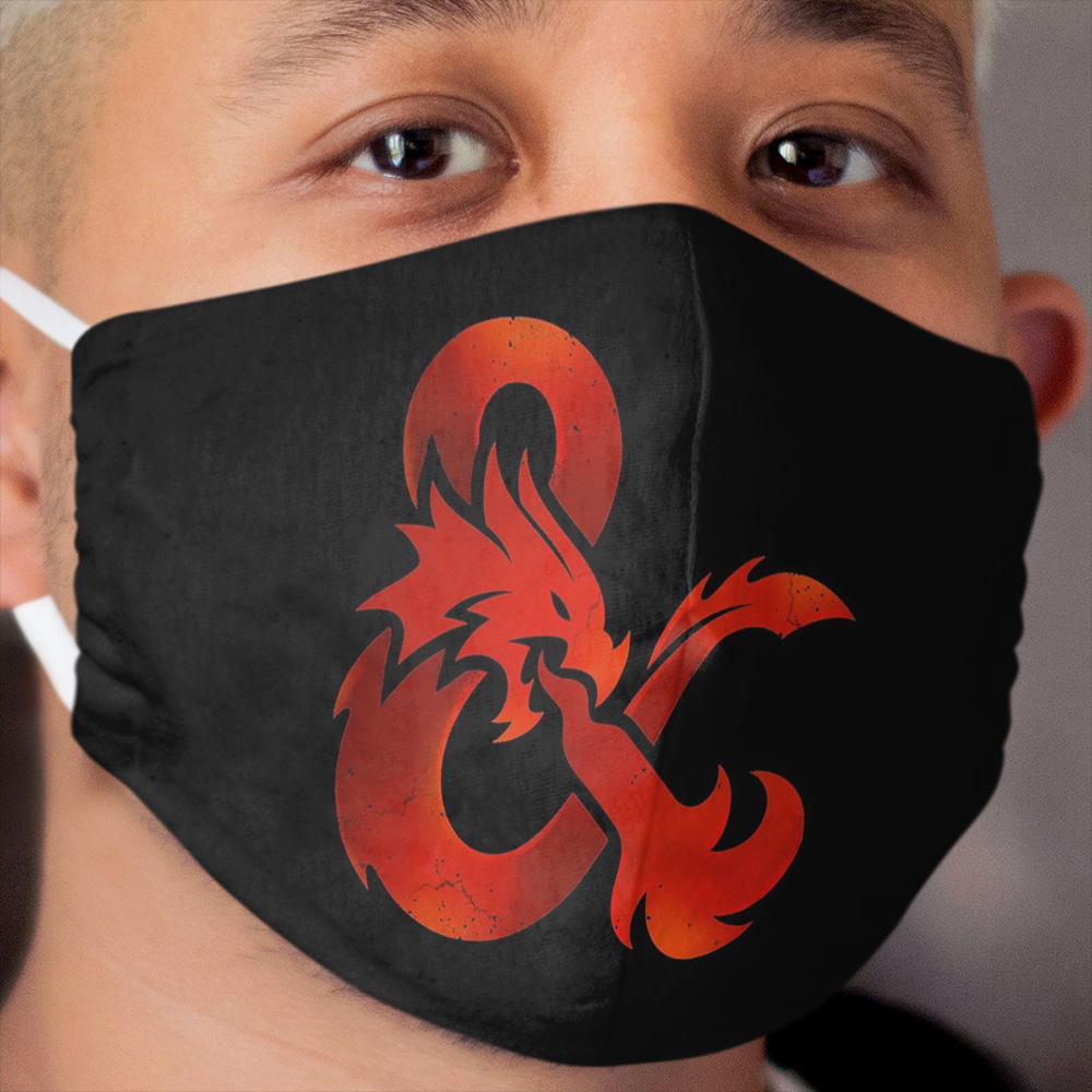 Dungeons and Dragons (Aged) Cloth Face Mask 2