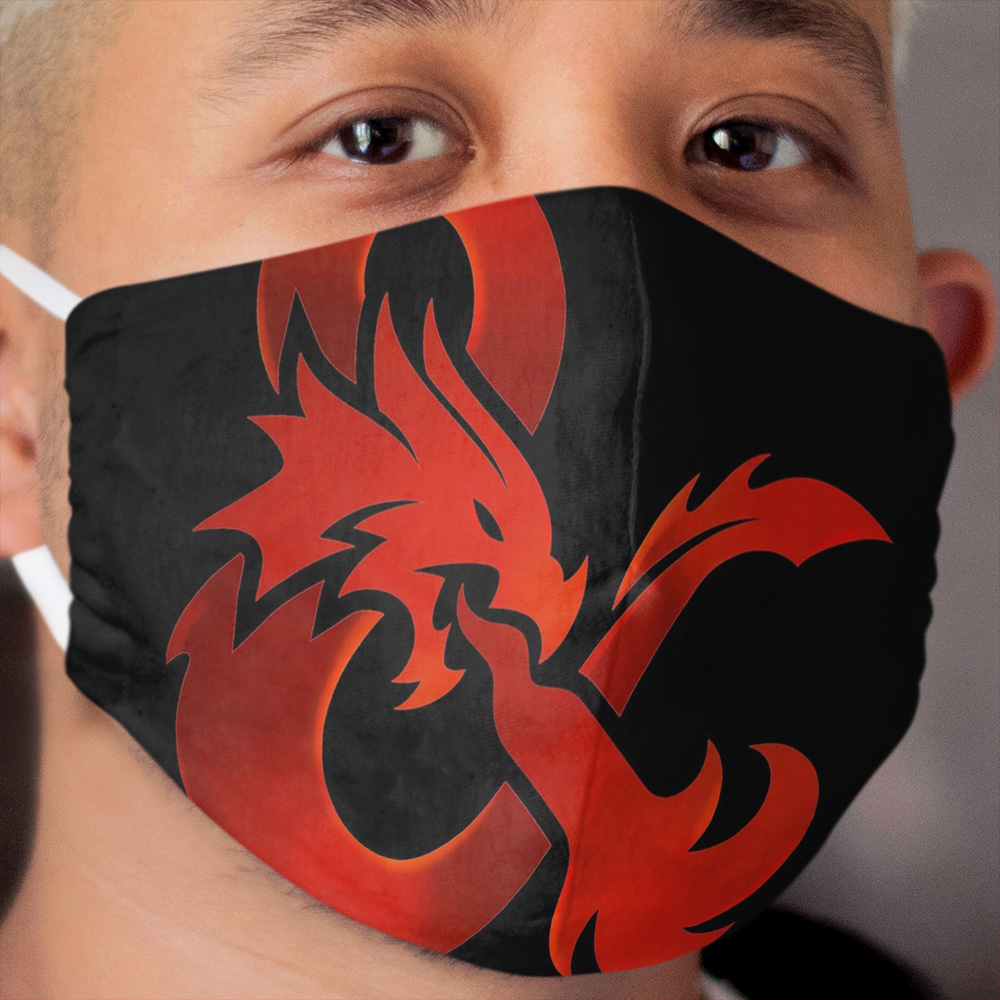 Dungeons and Dragons Cloth Face Mask