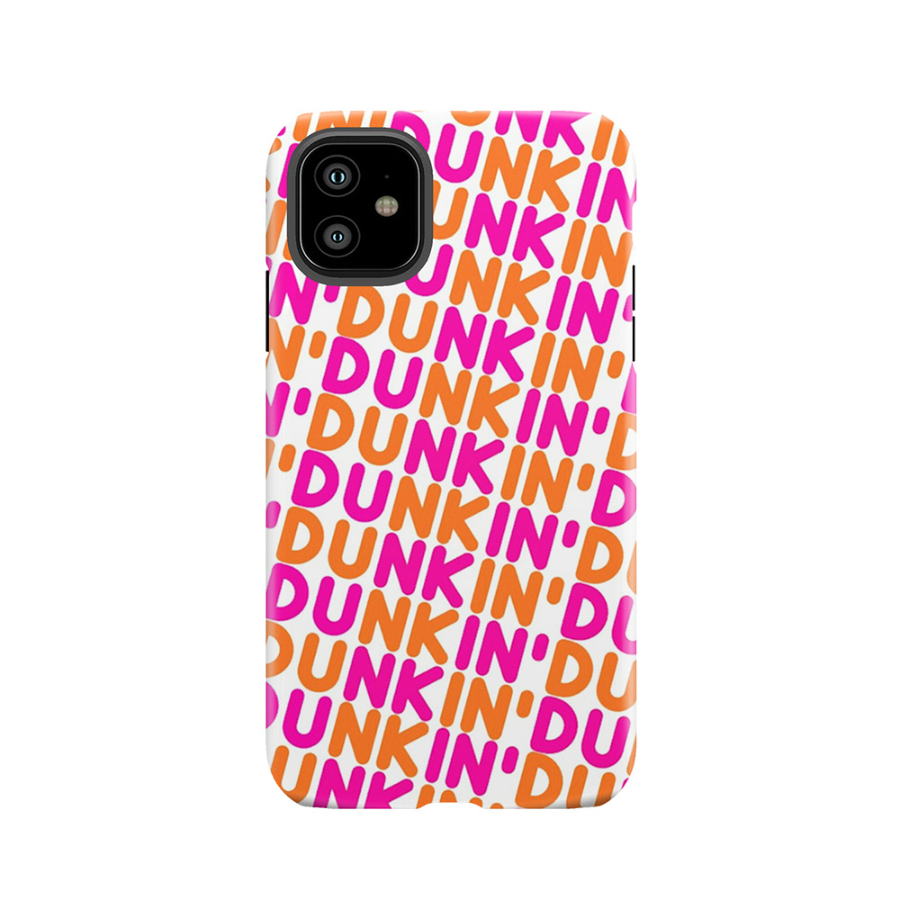 Dunkin Donuts Inspired Font Tough Phone Case