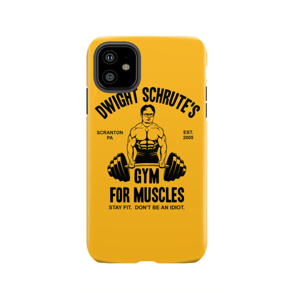Dwight Schrute's Gym For Muscles Tough Phone Case