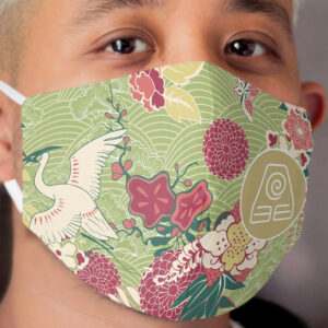 Earth Kingdom Cloth Face Mask [PEONY] Cloth Face Mask