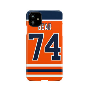 Edmonton Oilers Ethan Bear Home Jersey Back Phone Phone Case