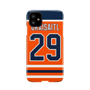 Edmonton Oilers Leon Draisaitl Home Jersey Back Phone Phone Case