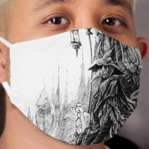 Eileen the Crow - Bloodborne Cloth Face Mask