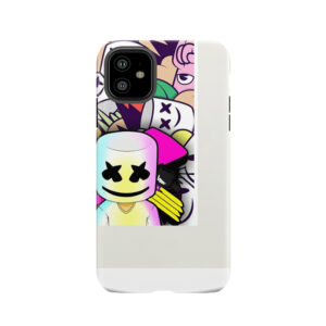 Electro Party Marshmellow Tough Phone Case