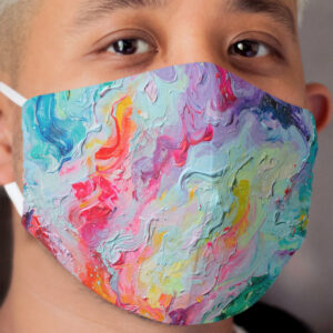 Elements - Spectrum Abstraction Cloth Face Mask