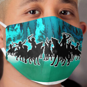 Elfquest - To Hunt, To Howl, To Live Free 1 Cloth Face Mask