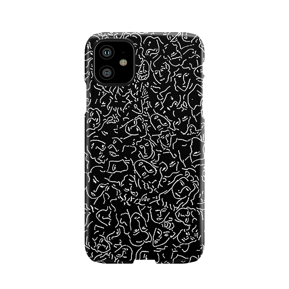 Elio Shirt Face Print From Call Me By Your Name - All Colors (Black Background) Phone Case