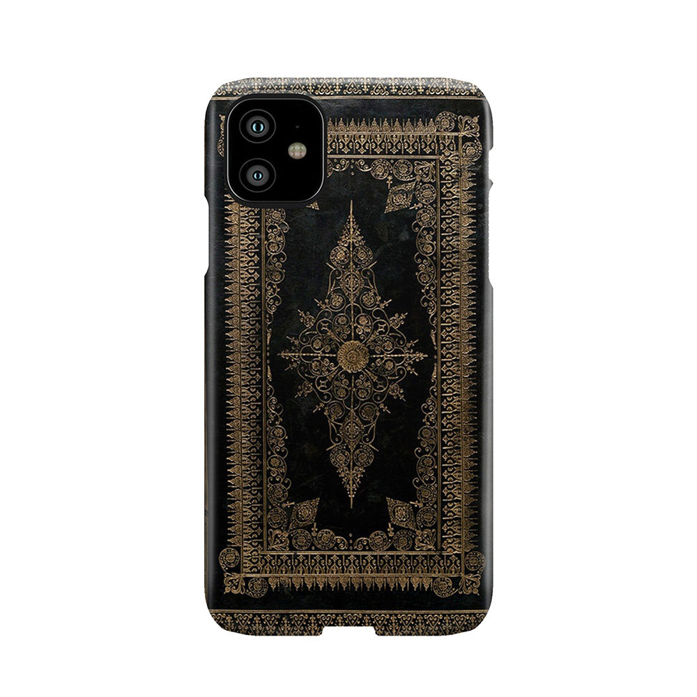 Elizabethan Style Gilded Book Cover Design Phone Case