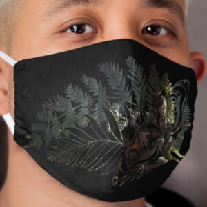 Ellie s tattoo 4 black Cloth Face Mask