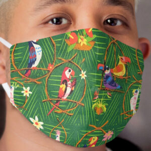 Enchanted Tiki Room Cloth Face Mask