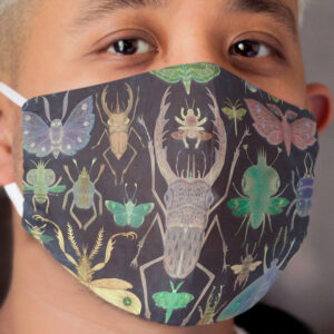 Entomologist's Wish (The Neon Version) Cloth Face Mask