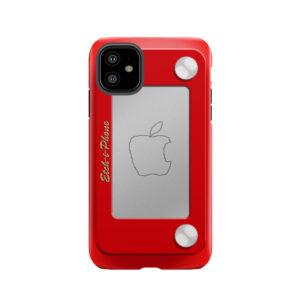 Etch-I-Phone Tough Phone Case