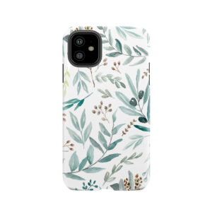 Eucalyptus Pattern Tough Phone Case