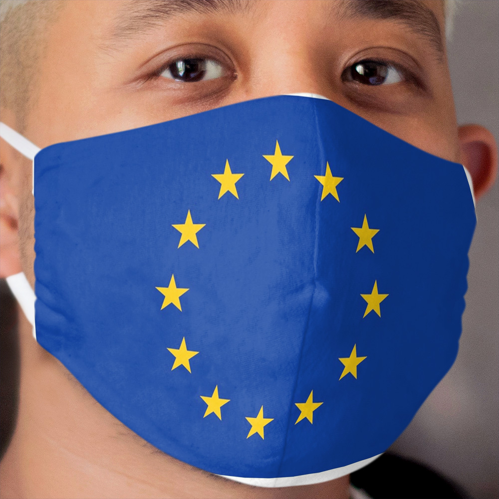 European Flag Cloth Face Mask