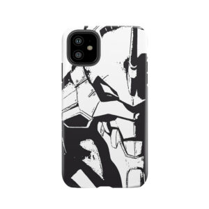 Evangelion Unit-01 Black And White Tough Phone Case
