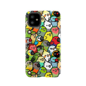 Everybirdy Pattern Tough Phone Case