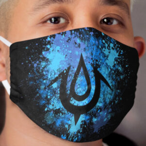 Exalt Splatter Cloth Face Mask