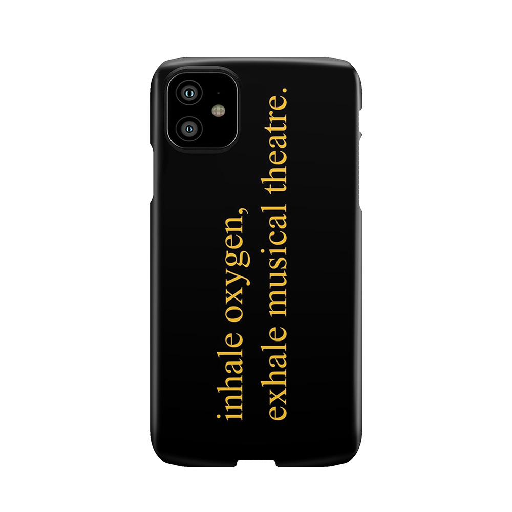 Exhale Musical Theatre. Phone Case
