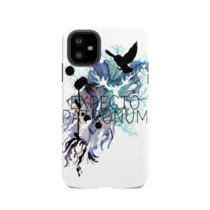 Expecto Patronum Hedwig Watercolour Tough Phone Case